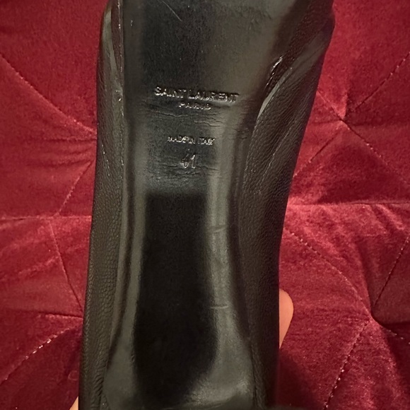 Saint Laurent Tribtoo pumps size 41 fits a 9.5-10 range shoe size black - Picture 2 of 7